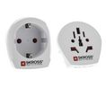 Reiseadapter, Typ G (BS1363) Steckdose / US-Steckdose Typ A, 16A